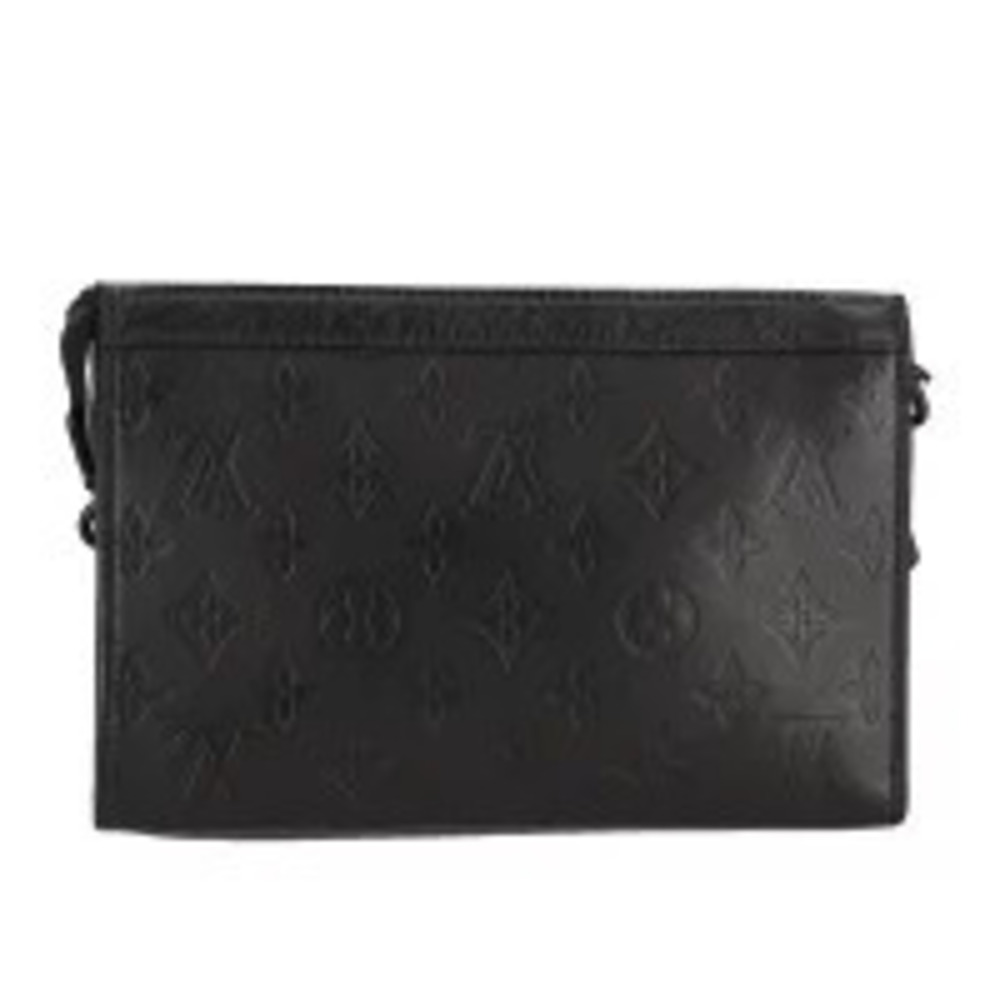 Louis Vuitton Monogram Wallet Wearable Gaston Shadow Black